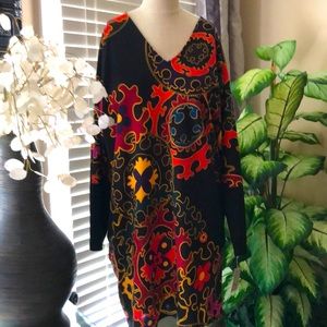 Natori bold print dress